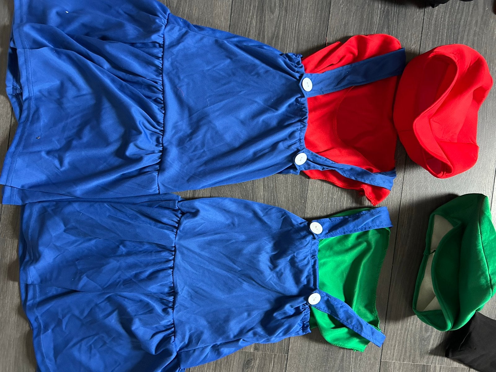 Verkleedkleding mario en luigi, Ophalen of Verzenden