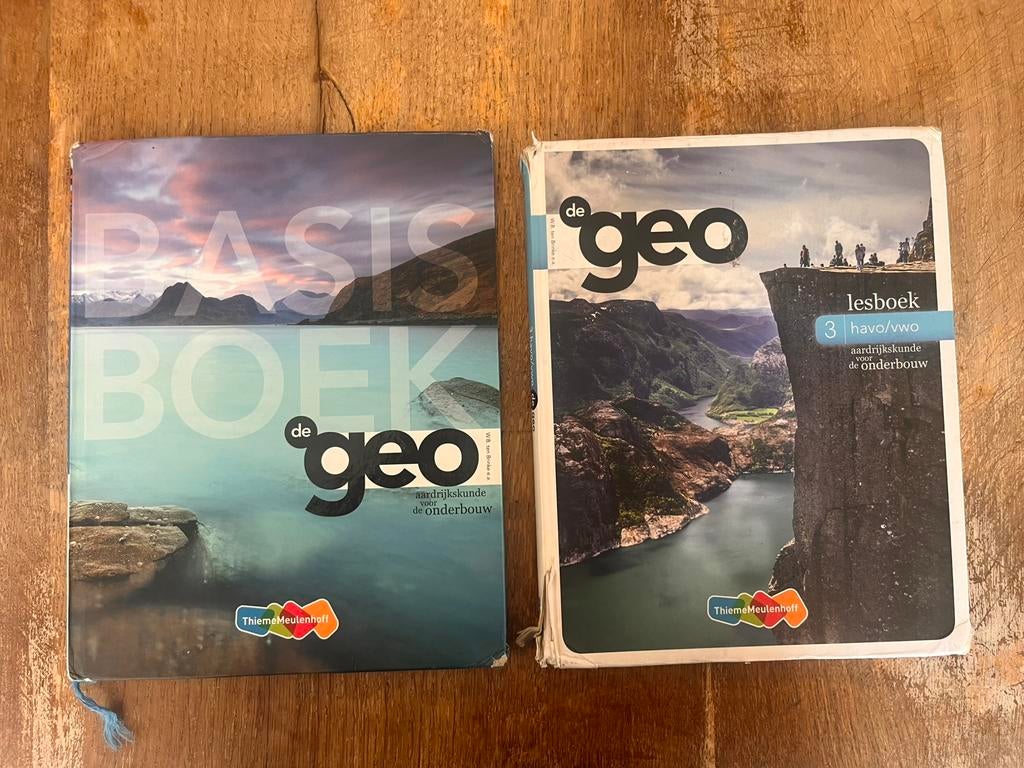 Geo lesboek en basisboel onderbouw Havo, Ophalen of Verzenden, Gelezen, HAVO, Aardrijkskunde