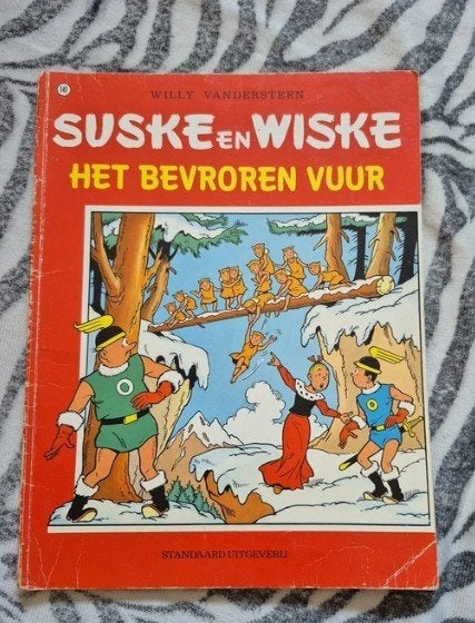 Suske en Wiske Het Bevroren Vuur (nr. 141), Boeken, Stripboeken, Eén stripboek, Ophalen of Verzenden, Gelezen