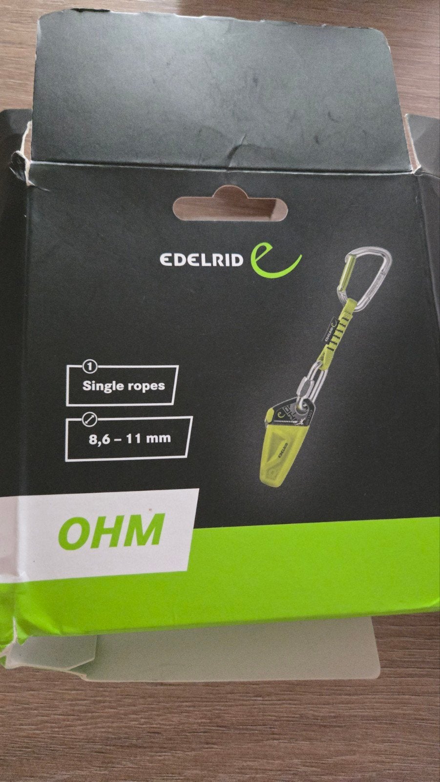 Edelrid Ohm Klimsport Accessoire - Nieuw in Doos, Sport en Fitness, Ophalen of Verzenden, Nieuw, Klimsport-accessoire