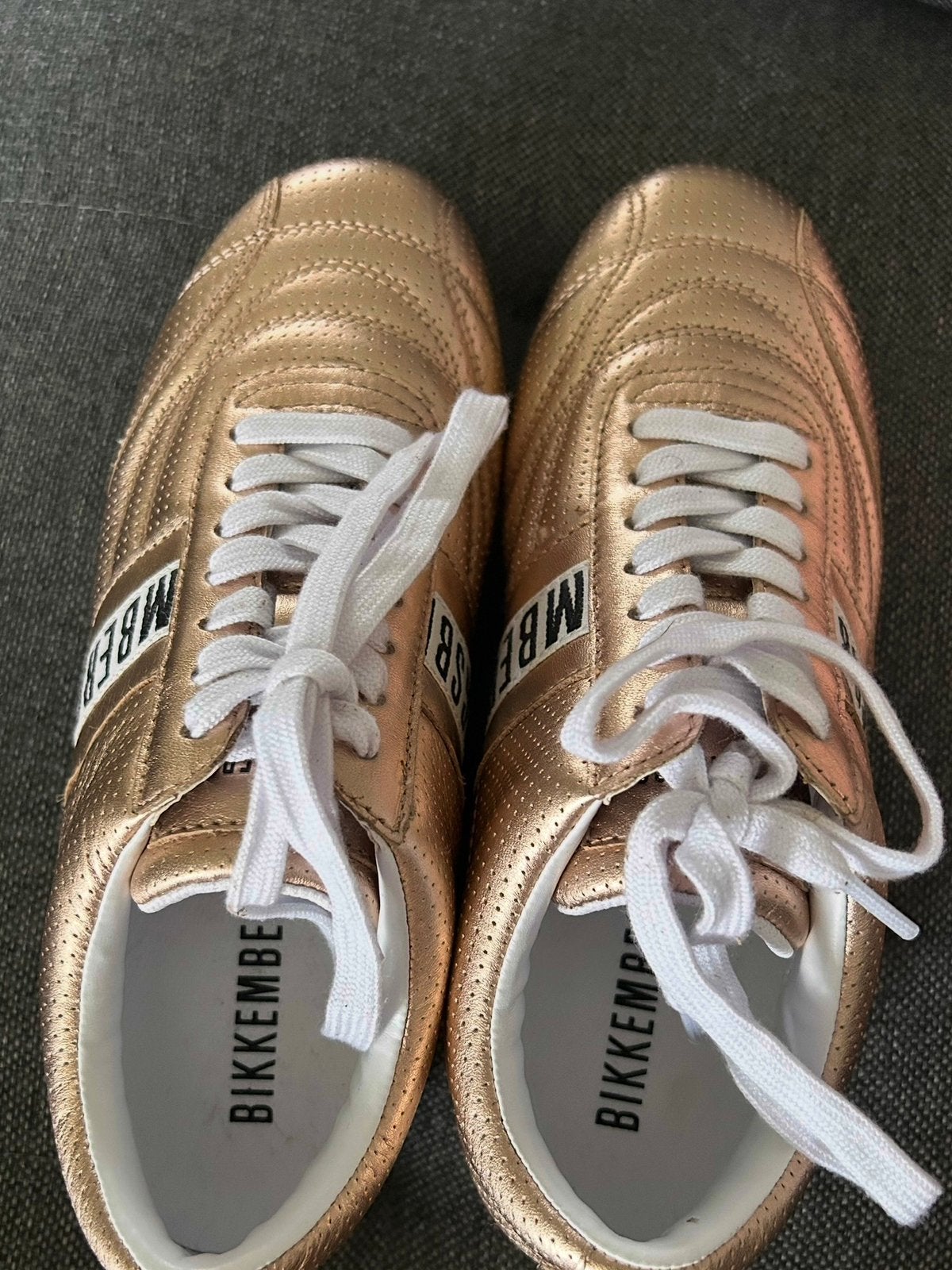 Bikkembergs dames schoenen rosegoud, maat 38, Ophalen of Verzenden, Nieuw, Overige kleuren, Sneakers of Gympen