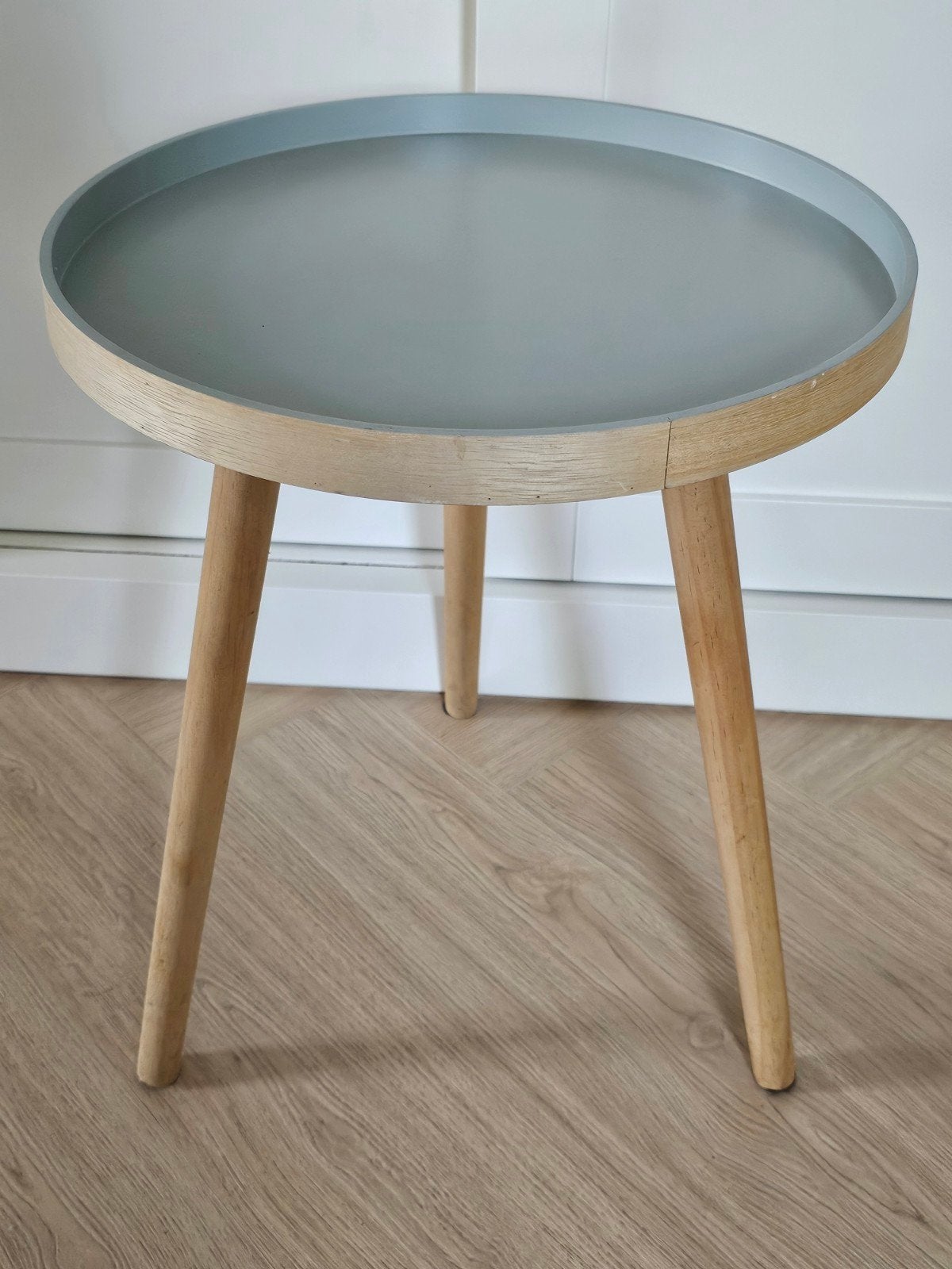 WOOOD Mesa bijzettafeltje., Ophalen, Rond, Minder dan 55 cm