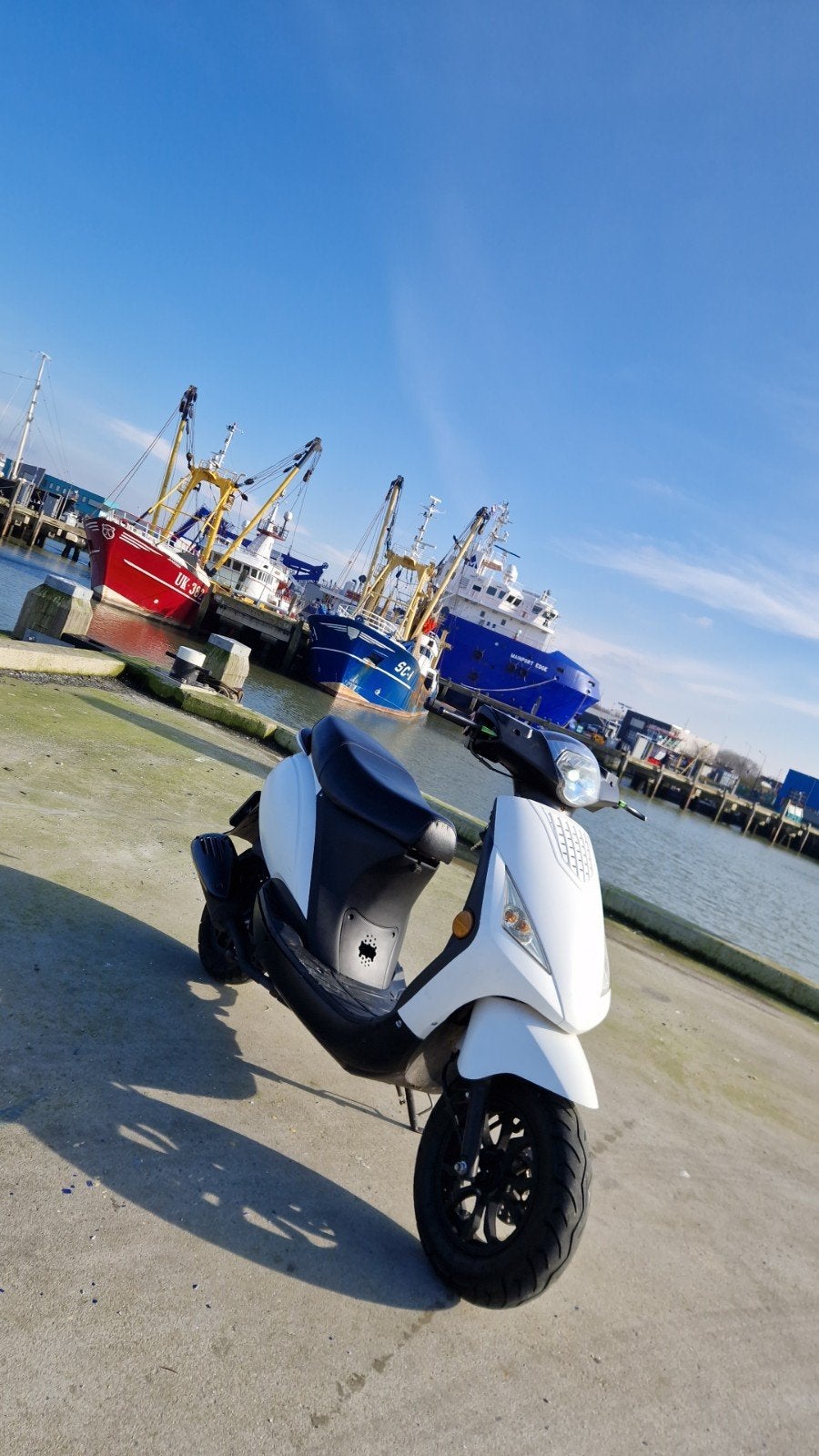 La souris city scooter, Ophalen, Gebruikt, Benzine
