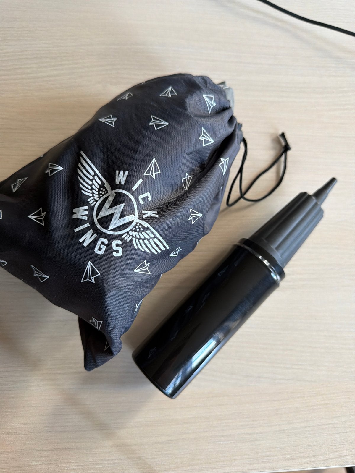 Vliegtuig bedje, opblaasbare reiskussen wick wings, Ophalen of Verzenden, Nieuw