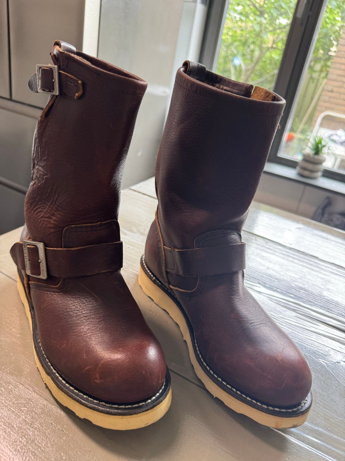 Red Wing Leren Laarzen Dames - Maat 38 - Zo goed als nieuw, Kleding | Dames, Ophalen of Verzenden, Zo goed als nieuw, Bruin, Hoge laarzen