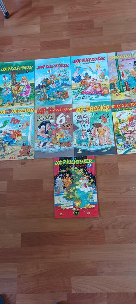 Joop Klepzeiker 1 t/m 9, Meerdere comics, Ophalen of Verzenden, Zo goed als nieuw, Europa
