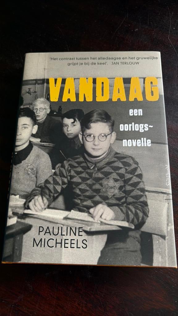 Vandaag; Een Oorlogsnovelle - Pauline Micheels, Gelezen, Ophalen of Verzenden, Pauline Micheels, Nederland