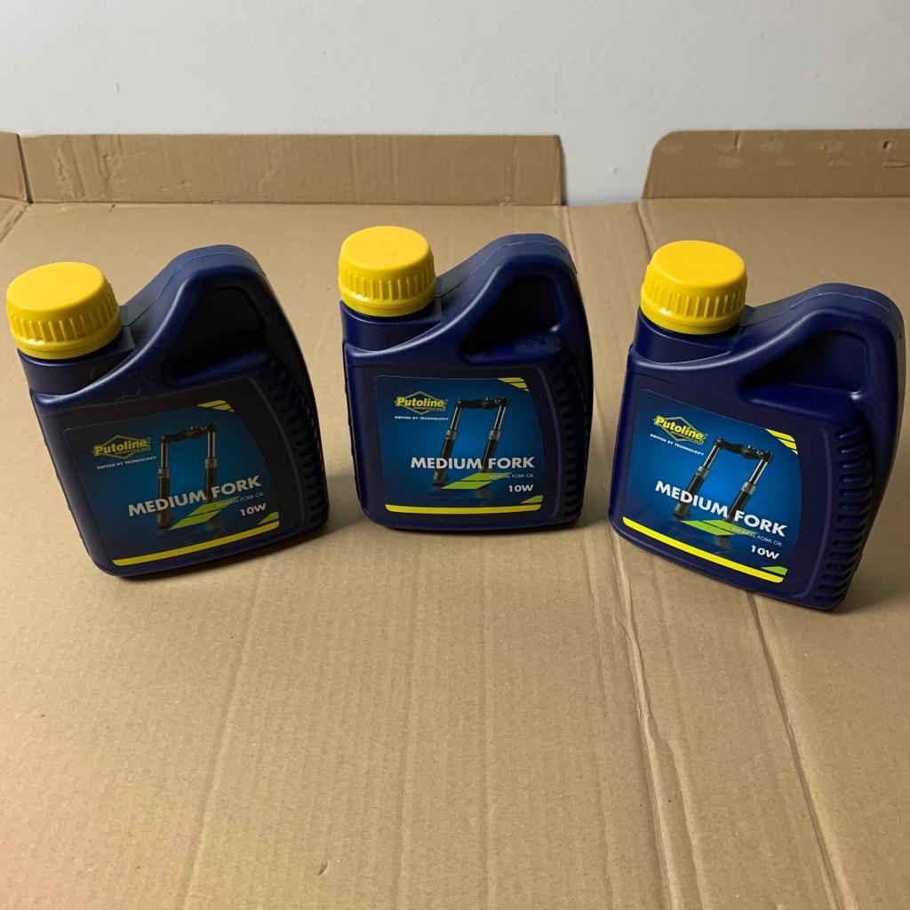 Voorvork olie 10W Putoline 500ml, Info@jynkx.com, Nieuw, Ophalen of Verzenden, Piazza 99