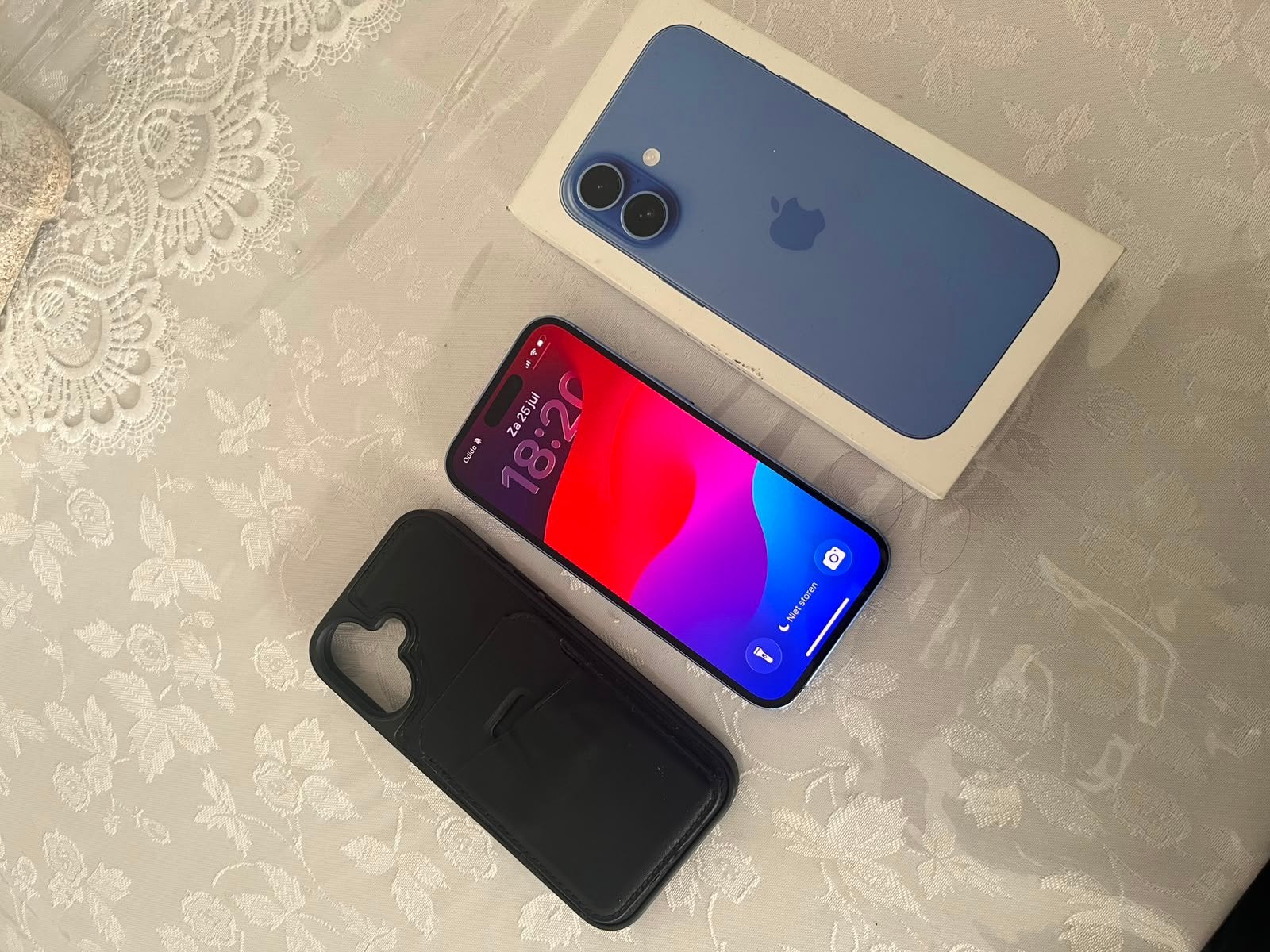 Iphone 16, Telecommunicatie, Mobiele telefoons | Apple iPhone, 128 GB, Paars, IPhone 16, Ophalen of Verzenden