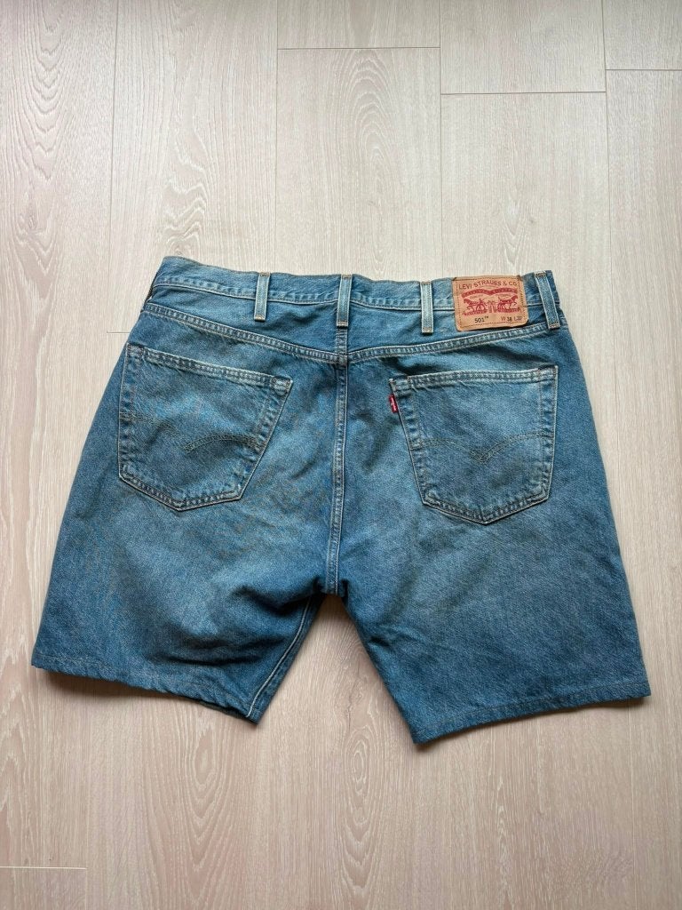 Levi's 501 Korte Broek W38, W36 - W38 (confectie 52/54), Blauw, ., Ophalen of Verzenden