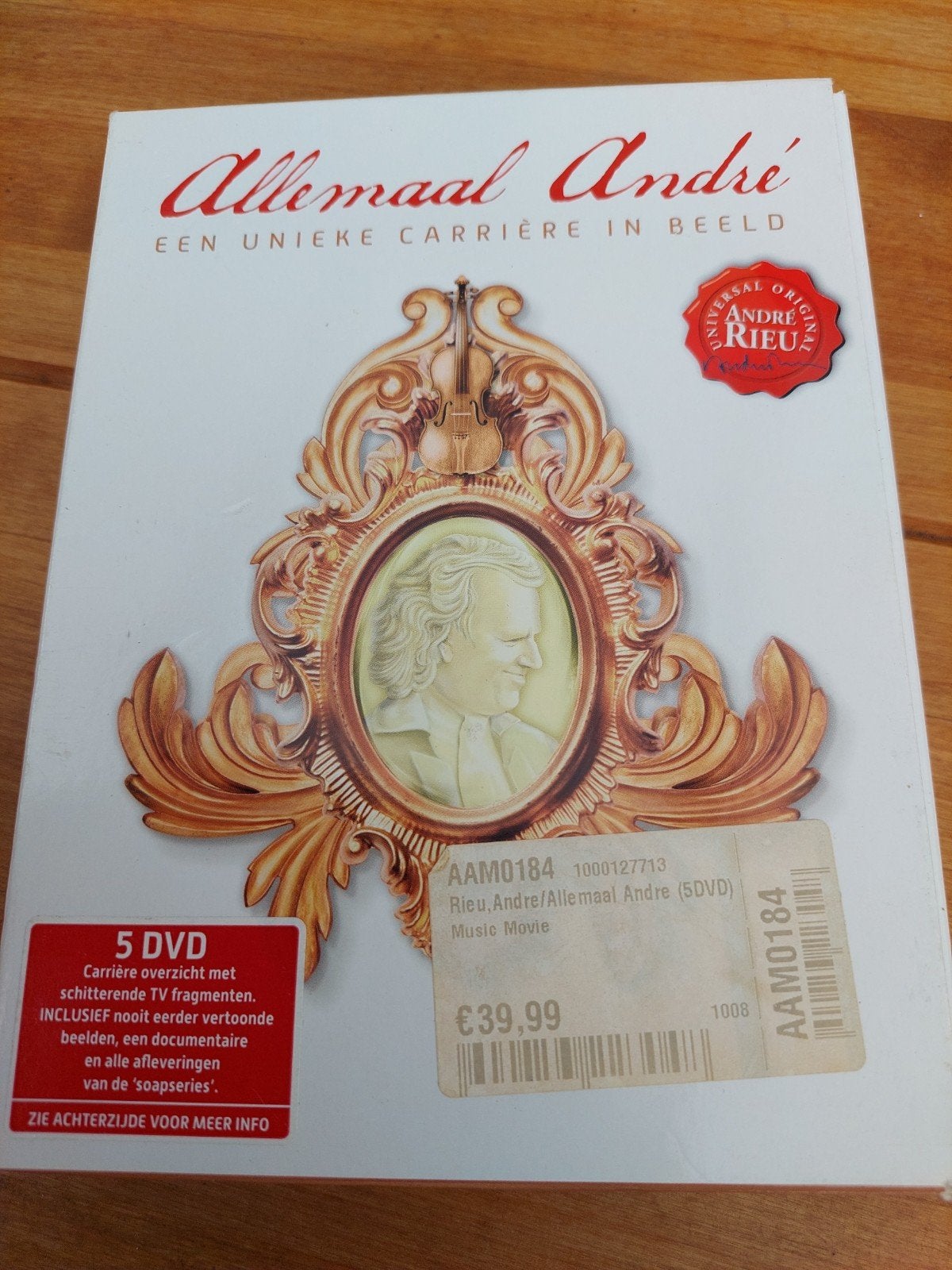 André Rieu - Allemaal André (5 DVD Boxset), Nederlands, Nieuw in verpakking, Inclusief doosje, Alle leeftijden