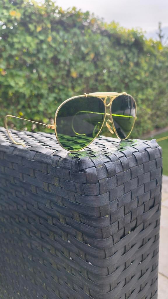 Rayban B&L SHOOTER Vintage 1970 maat62-14 met etui ZEER MOOI, Ophalen of Verzenden, Zo goed als nieuw, Ray-Ban
