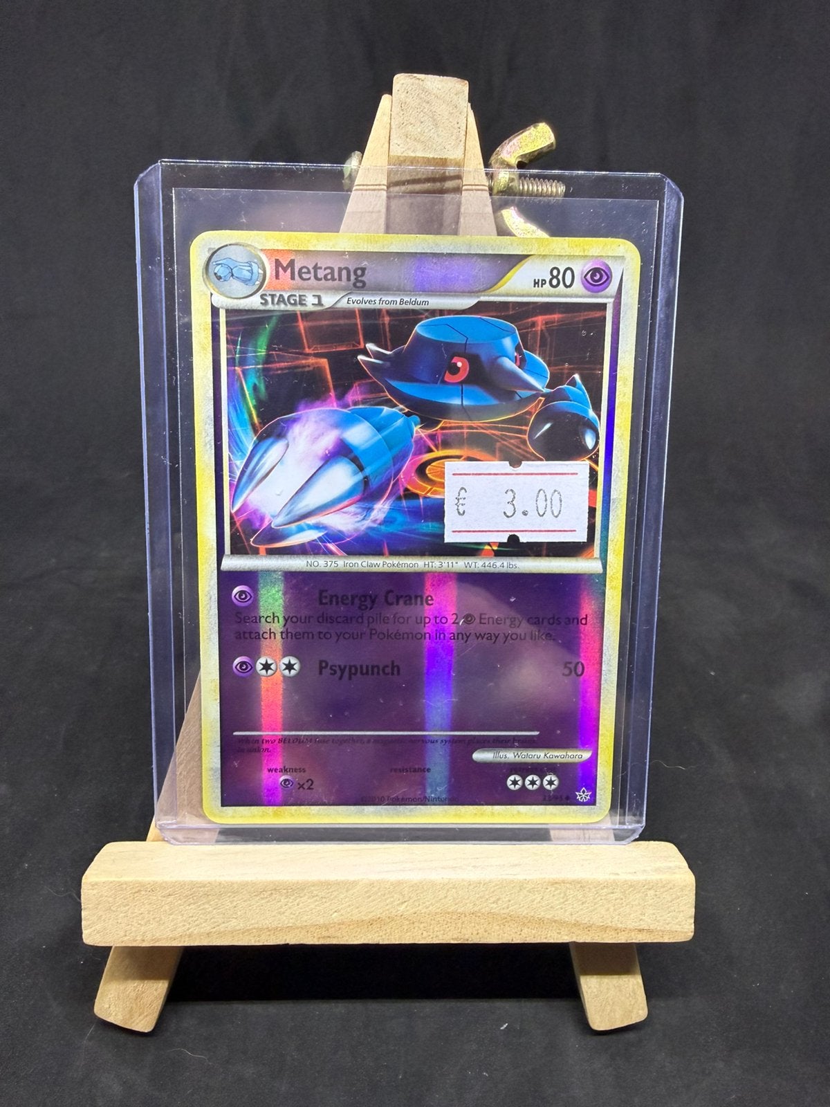 Metang 33/95 reverse holo nm/exc, Ophalen of Verzenden, Zo goed als nieuw