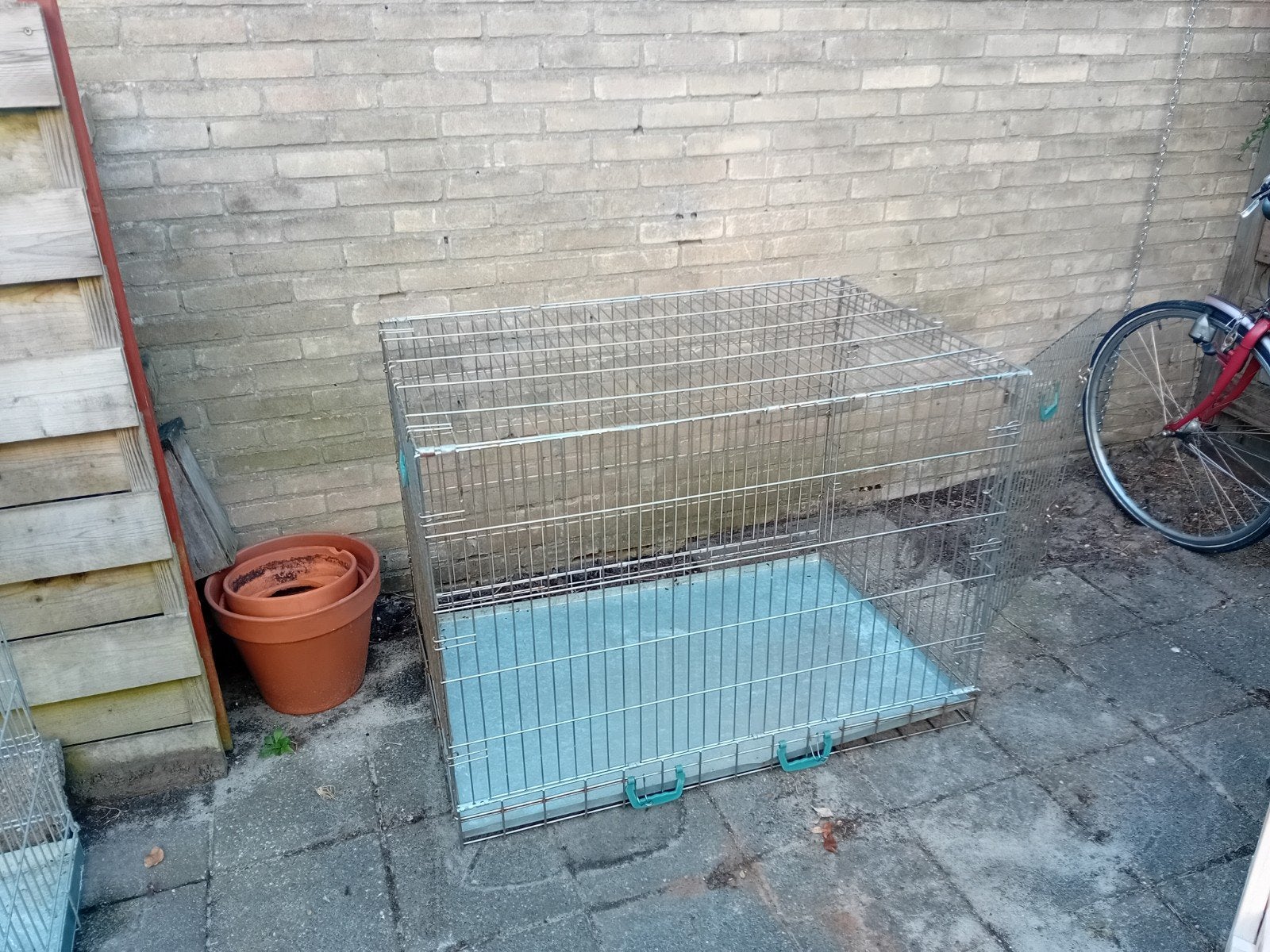 grote hondenbench, Dieren en Toebehoren, Ophalen, Gebruikt, 65 tot 100 cm, Hondenhok