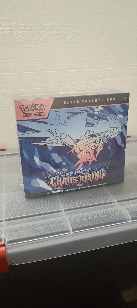 Elite trainer box Chaos rising + Chaos rising booster box, Ophalen, Nieuw, Boosterbox