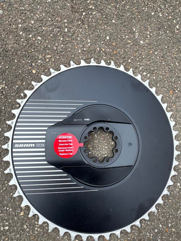 SRAM Red 50T Aero Powermeter Kettingblad, Fietsen en Brommers, Fietsonderdelen, Crankstel of Pedalen, Overige materialen, Nieuw