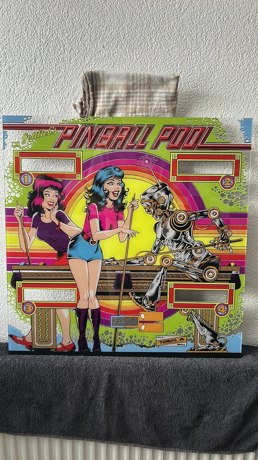 Kopruit (nieuw) gottlieb pinball pool flipperkast, Ophalen