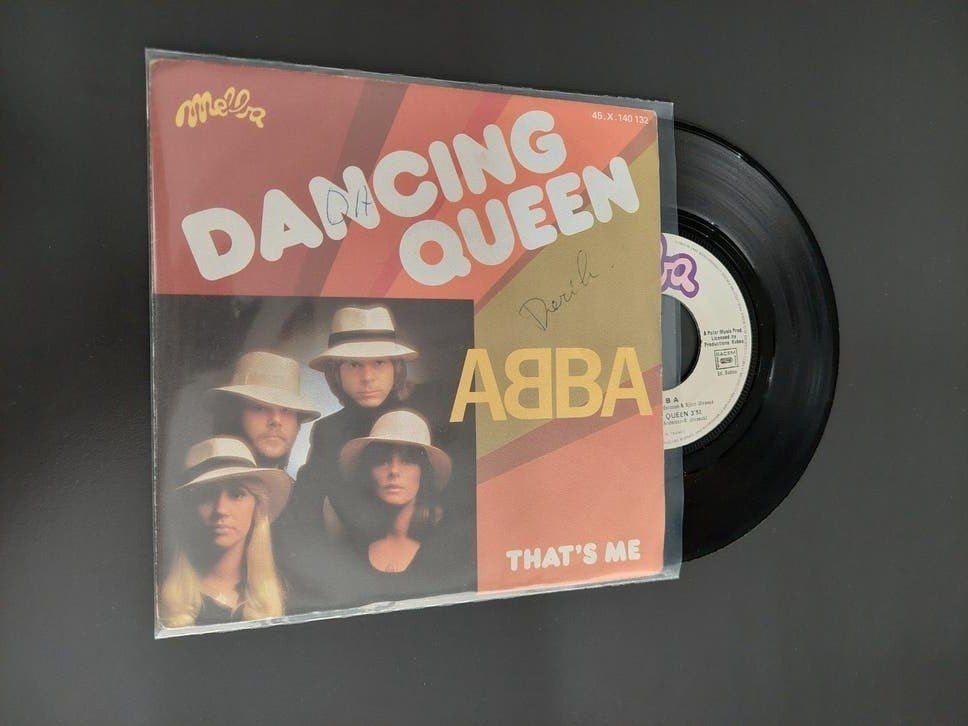 abba dancing queen, Ophalen of Verzenden, Gebruikt, 7 inch, Pop