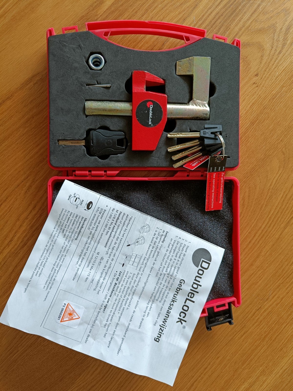 Doublelock Compact Eagle disselslot, Ophalen of Verzenden, Gebruikt