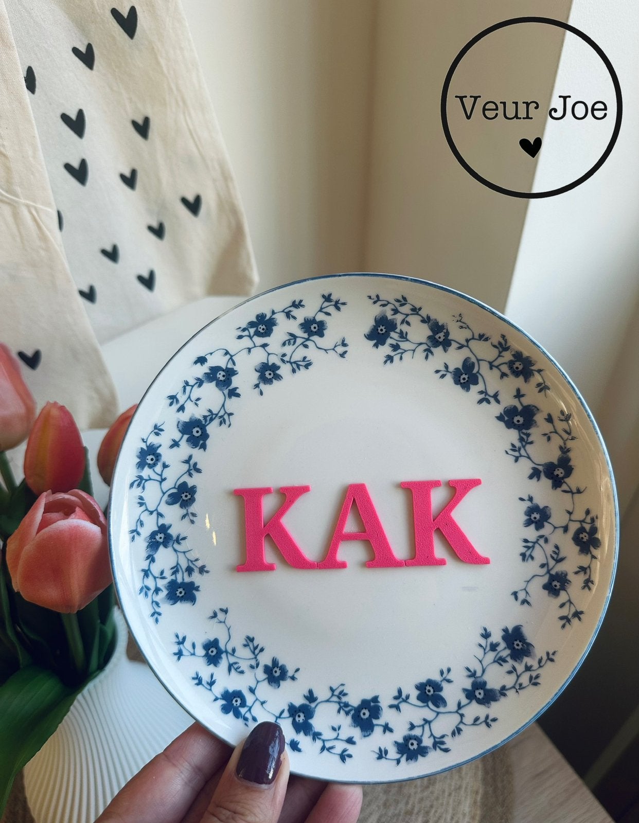 Bordje - KAK, Ophalen of Verzenden, Zo goed als nieuw