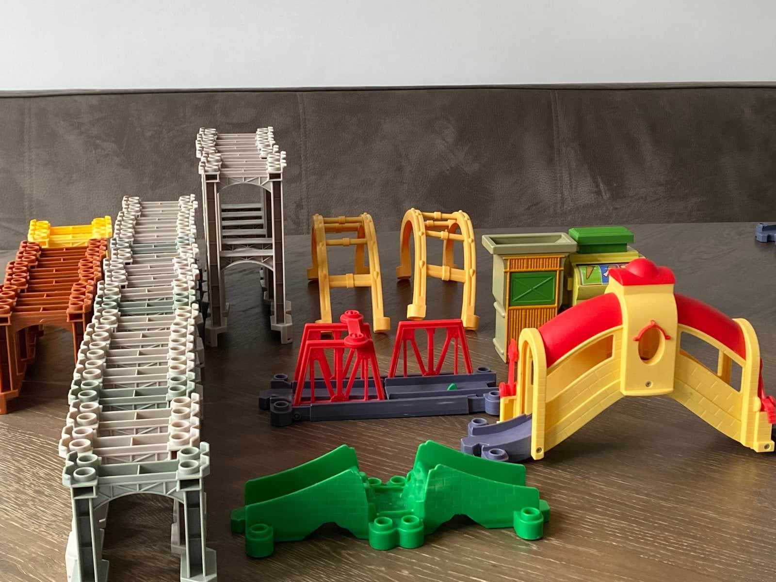 Chuggington Treinbaan met Locomotieven en Accessoires, Ophalen, Gebruikt