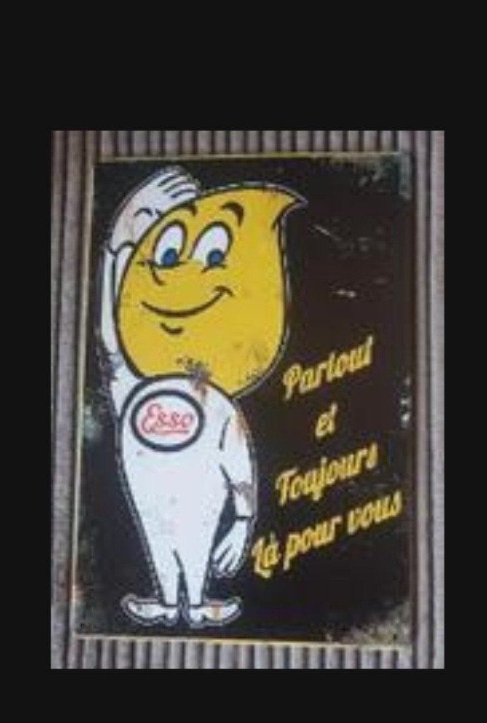 Wandbord van esso, perfect voor in de man cave, Verzamelen, Merken en Reclamevoorwerpen, Ophalen of Verzenden, Nieuw, Reclamebord