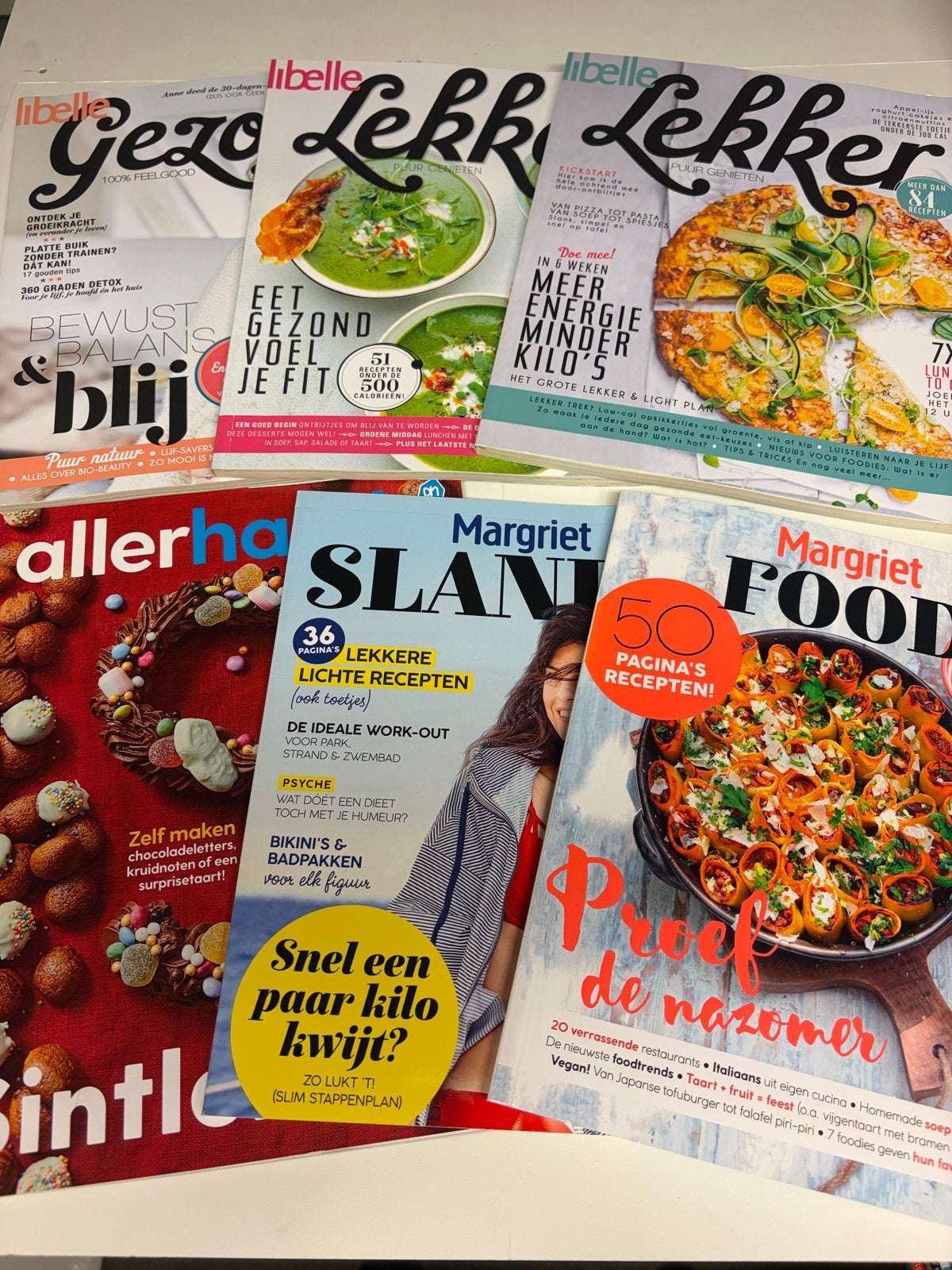 Diverse tijdschriften: Margriet, Libelle, Allerhande, Boeken, Tijdschriften en Kranten, Ophalen of Verzenden, Zo goed als nieuw