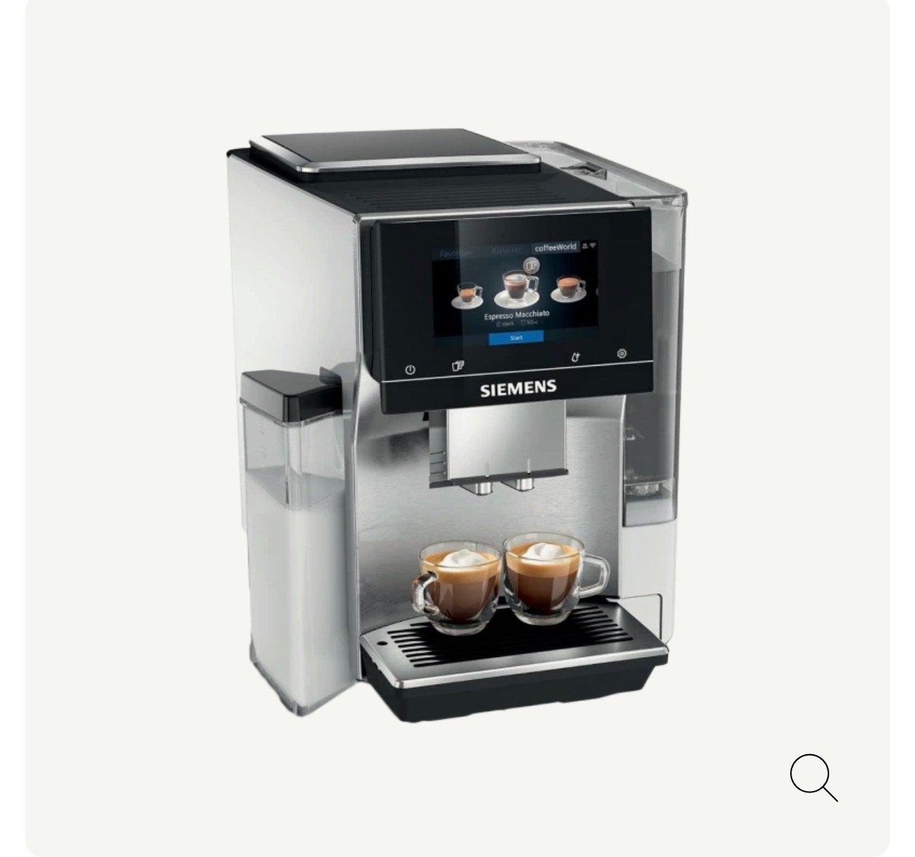 Siemens EQ.900 Volautomatische Koffiemachine, Witgoed en Apparatuur, Koffiezetapparaten, Ophalen, Afneembaar waterreservoir, 10 kopjes of meer