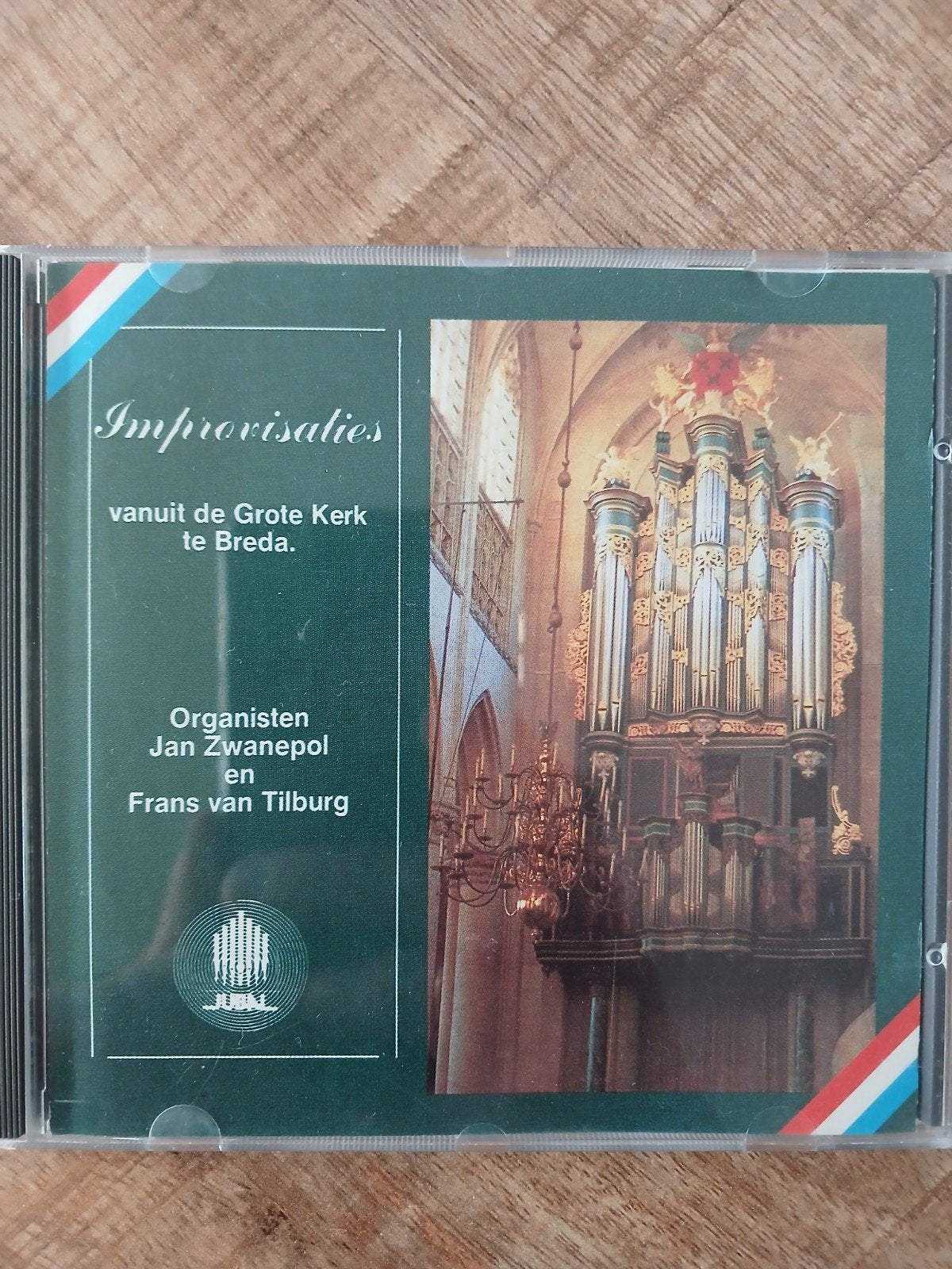 Improvisaties Jan Zwanepol en Frans van Tilburg, Inclusief boekje, Orgel, Geestelijke liederen, Ophalen of Verzenden