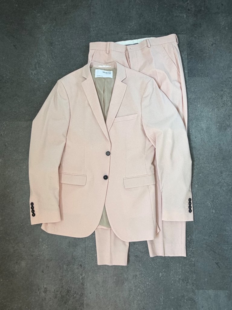 Selected Homme Mylo Logan Pak, Lichtroze, 48/46, Nieuw, Kleding | Heren, Kostuums en Colberts, Maat 48/50 (M), Nieuw, Ophalen of Verzenden