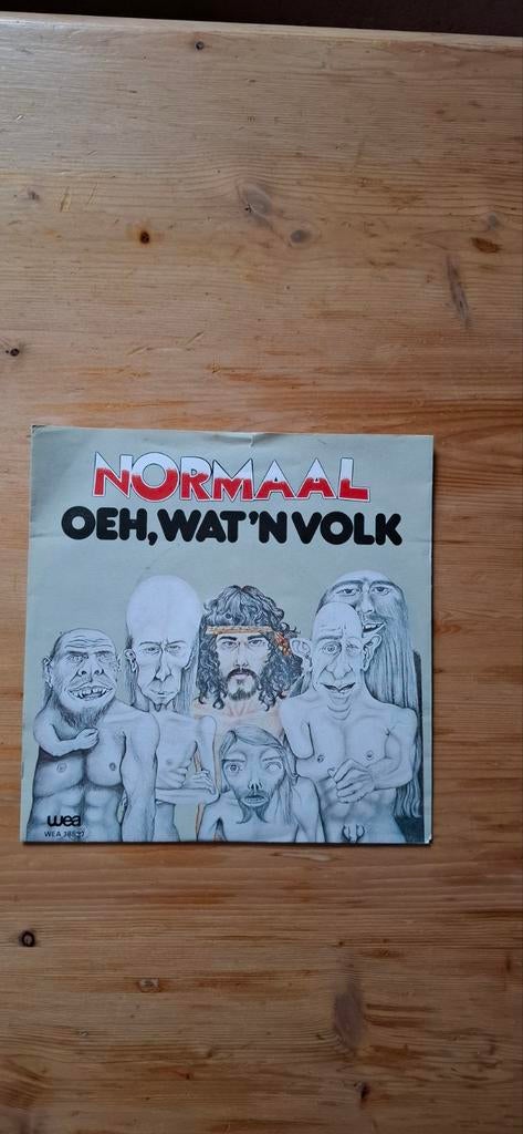 Normaal - Oeh, Wat 'n Volk (Single), Cd's en Dvd's, Vinyl Singles, Gebruikt, Nederlandstalig, 7 inch, Ophalen of Verzenden