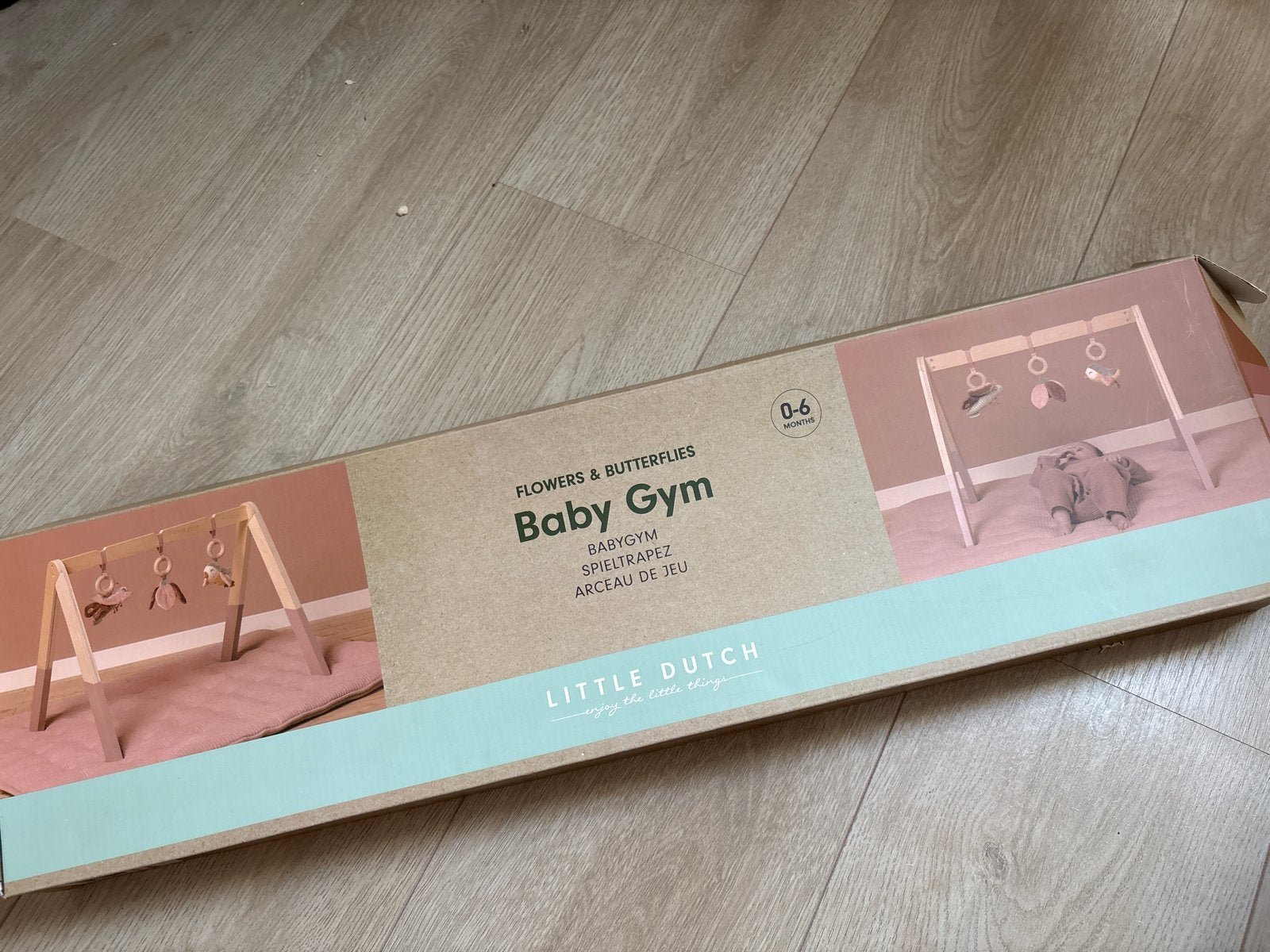 Little Dutch Babygym Roze - Flowers & Butterflies, Ophalen, Zo goed als nieuw