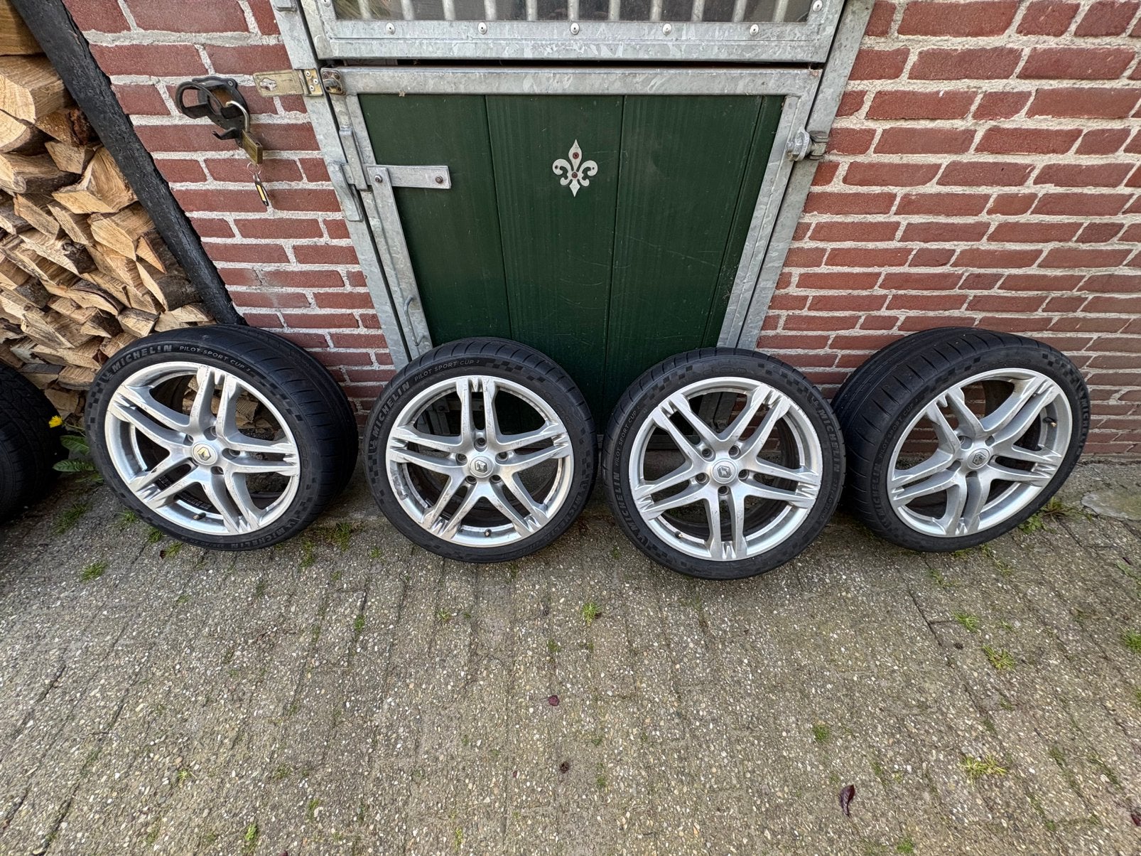 Renault Megane RS velgen + Michelin Pilot Sport Cup 2 banden, Ophalen