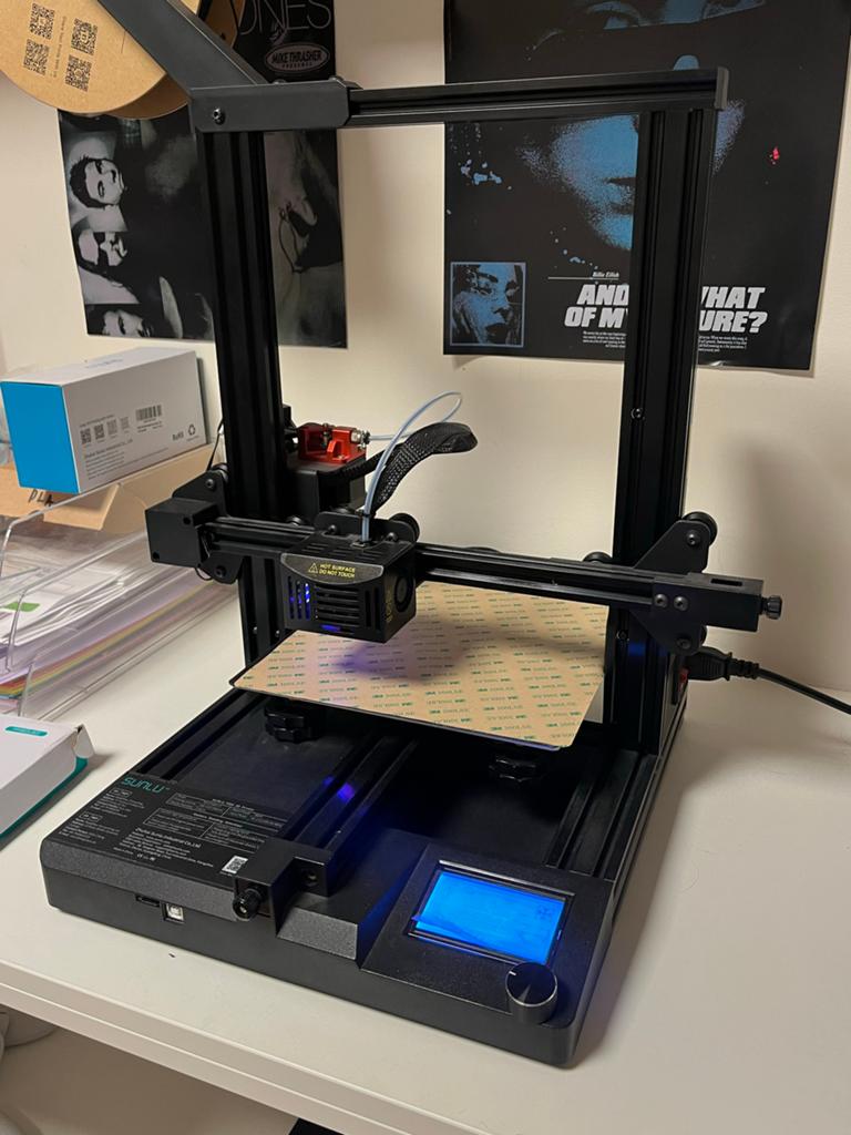 Sunlu T3 FDM 3D-printer met accessoires, Ophalen of Verzenden, Zo goed als nieuw, Filament