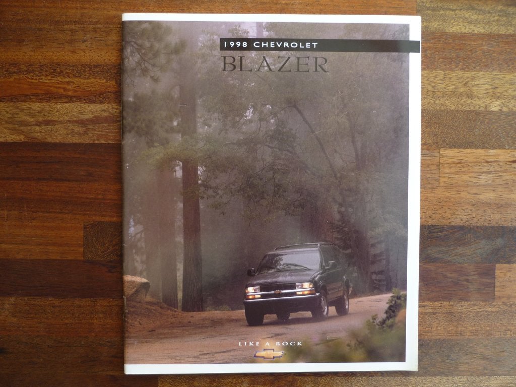 Chevrolet Blazer (1998, USA), Boeken, Auto's | Folders en Tijdschriften, Ophalen of Verzenden, Nieuw, Chevrolet