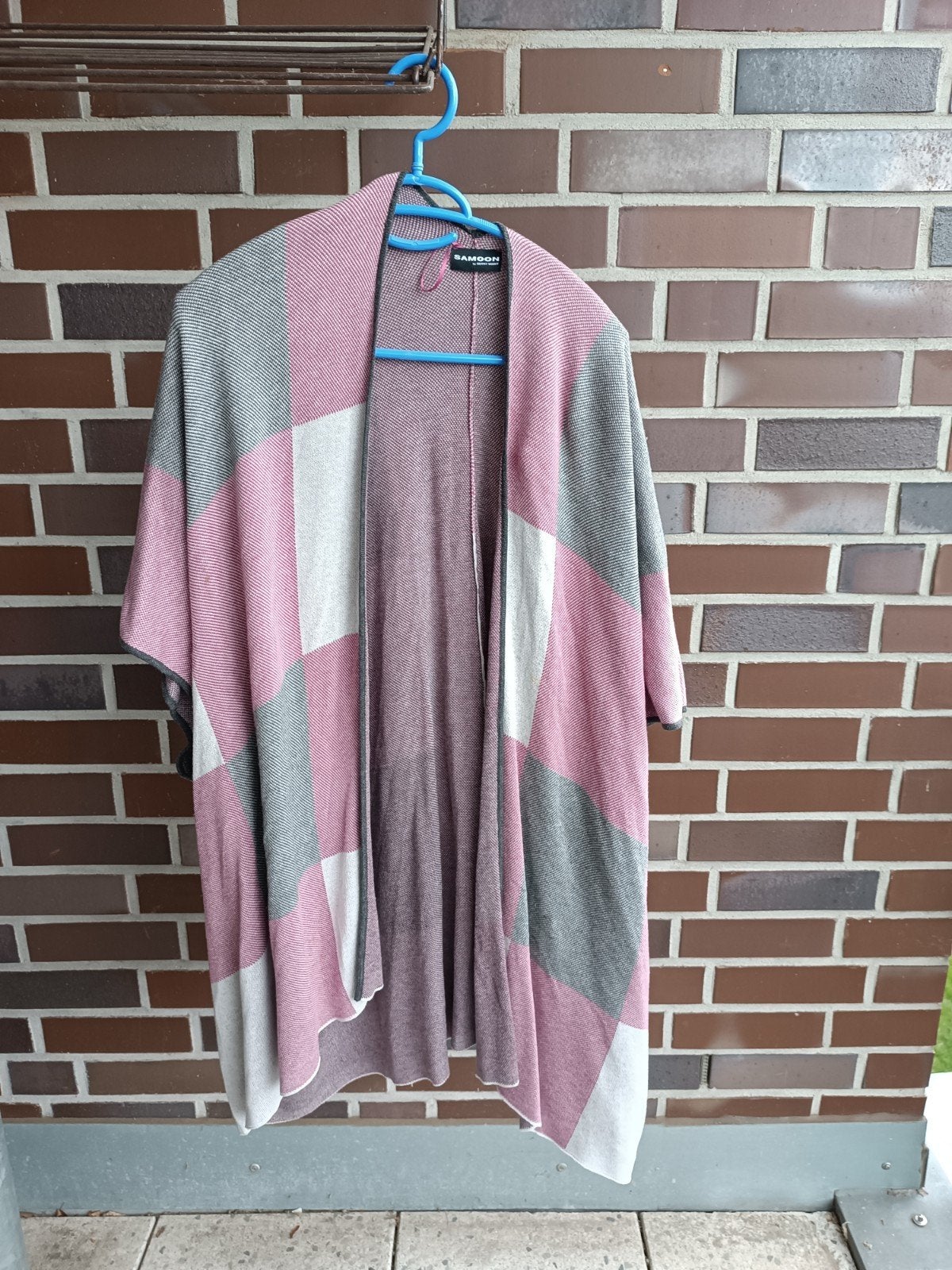 Samoon by Gerry Weber vest - roze, grijs, wit, Kleding | Dames, Samoon by Gerry Weber, Trui of Vest, Ophalen of Verzenden, Zo goed als nieuw