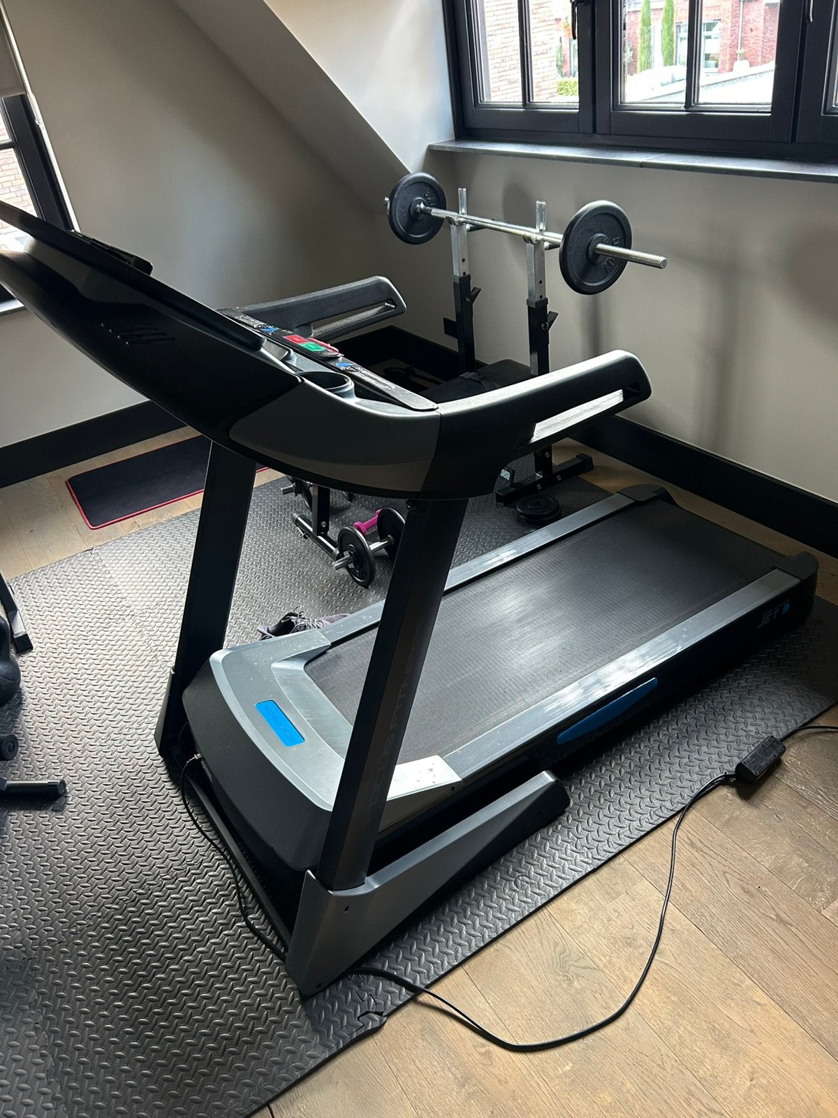 Loopband - Focus Fitness Jet 9 iPlus, Sport en Fitness, Ophalen, Zo goed als nieuw, Loopband