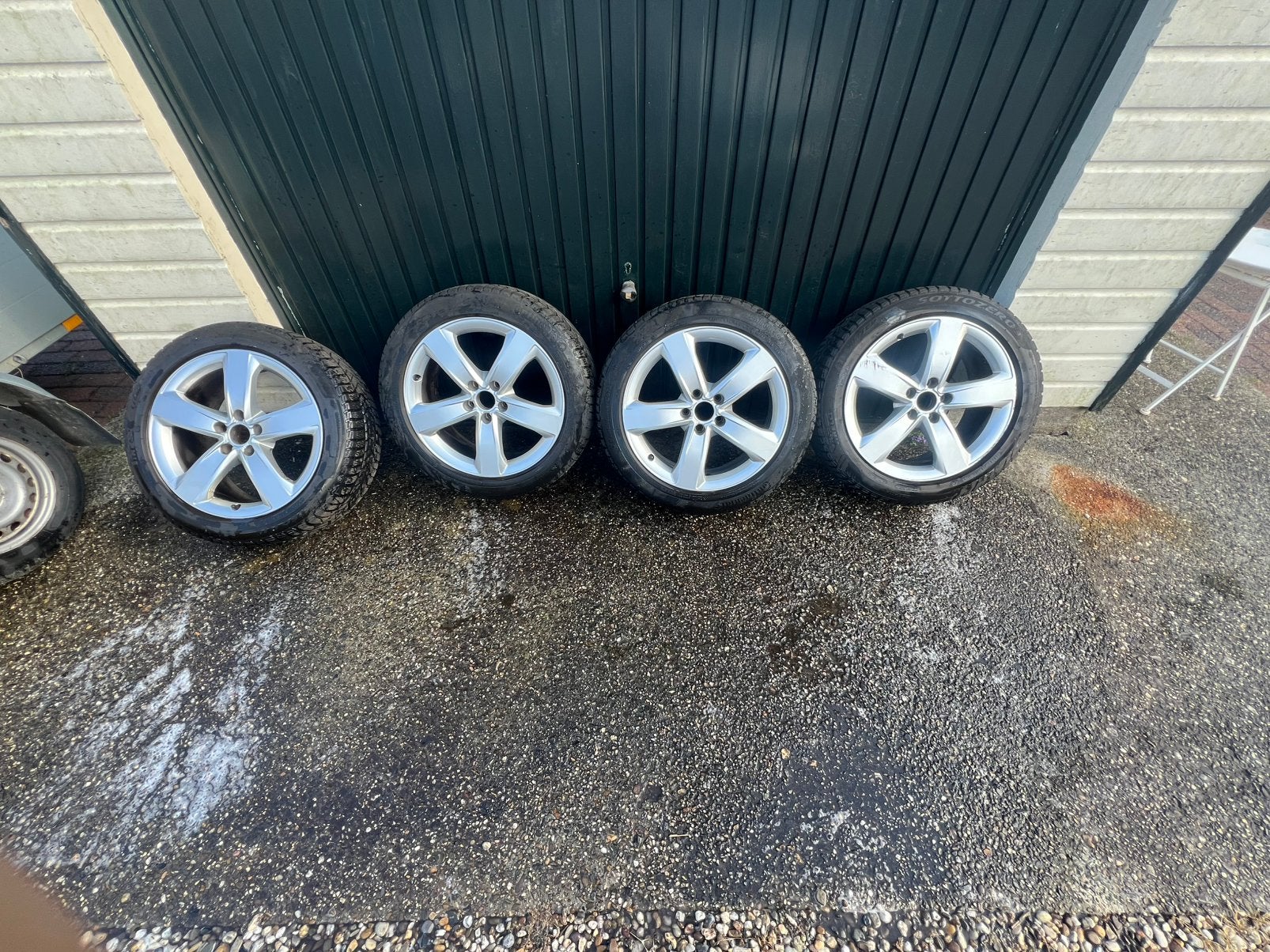 Originele audi velgen 5x112 18 inch, Ophalen, 18 inch, Gebruikt, Banden en Velgen