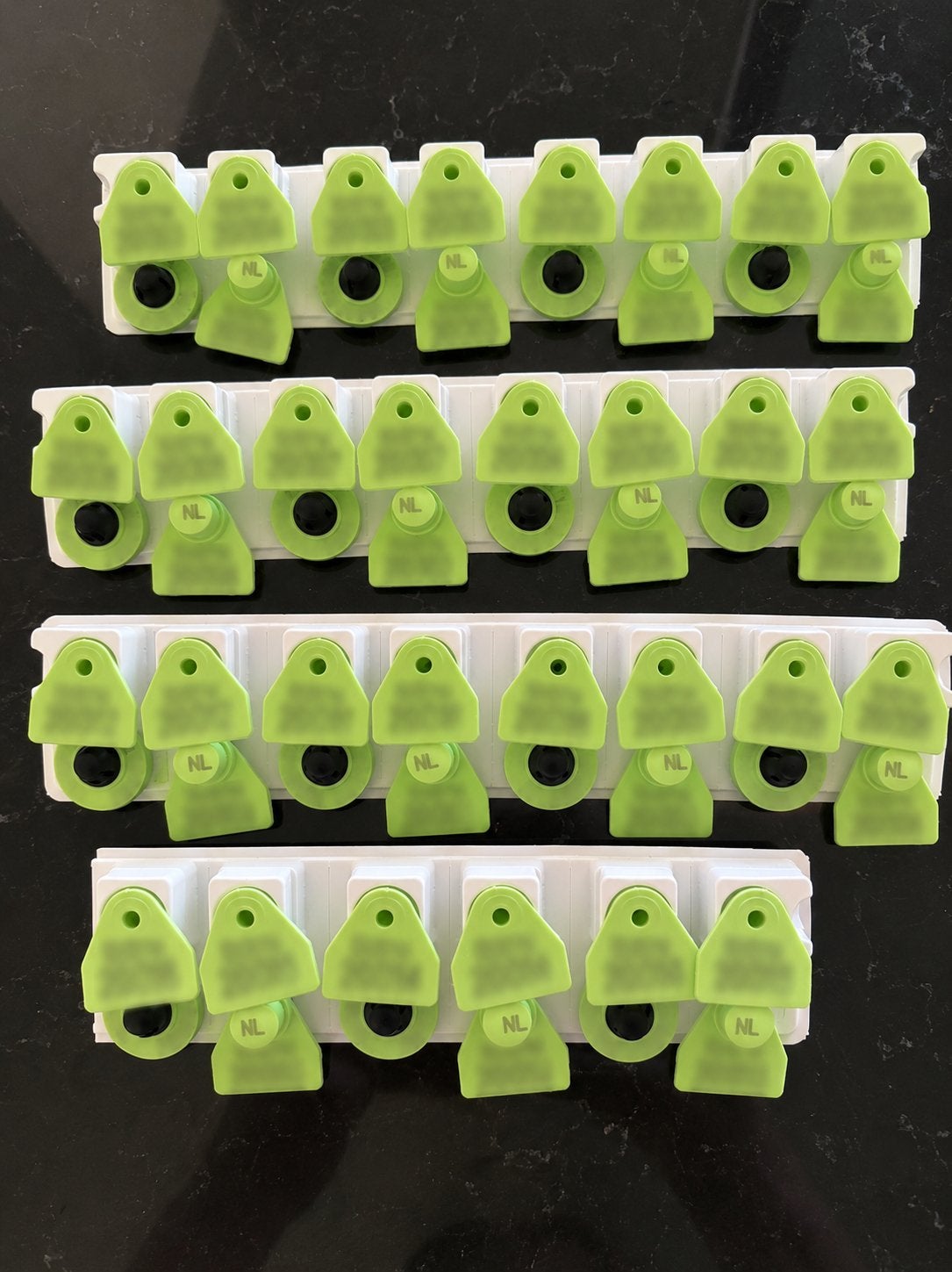 15 nieuwe runderoormerksets, Geit