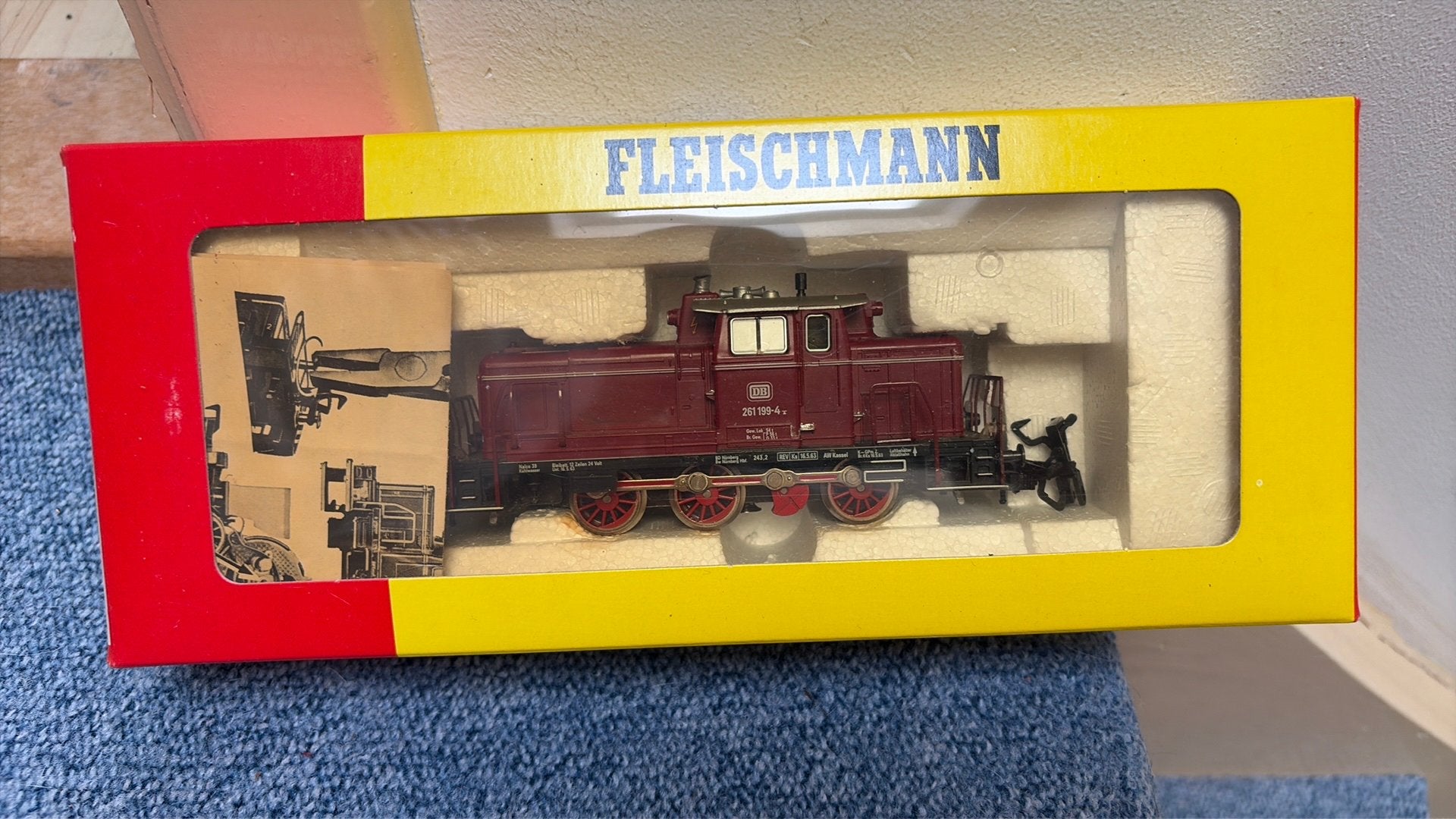 Fleischmann  4225 deutsche bahn, Hobby en Vrije tijd, Modeltreinen | H0, Gelijkstroom, Fleischmann, Wagon, Ophalen of Verzenden