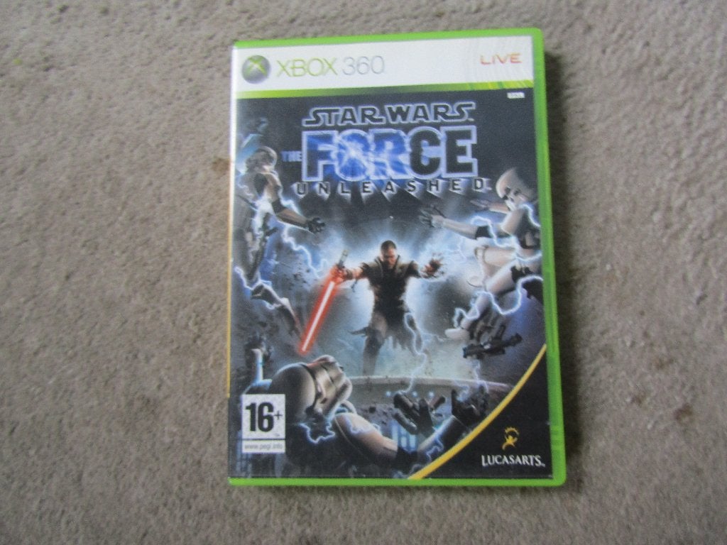 Xbox spel: Star wars Force unleashed, Avontuur en Actie, Gebruikt, 1 speler, Ophalen of Verzenden