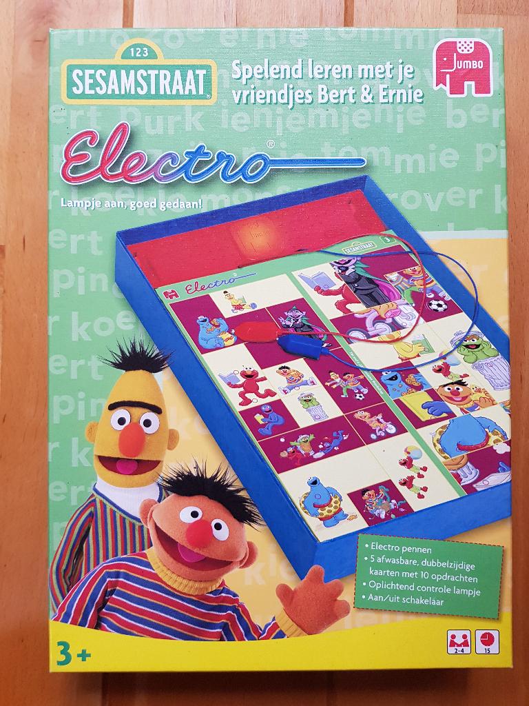Electro Sesamstraat, Ophalen of Verzenden, Zo goed als nieuw, Taal en Lezen, Met licht
