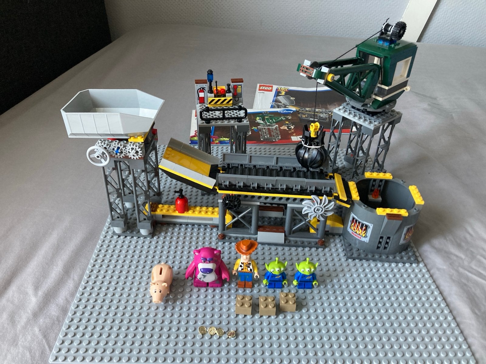 LEGO Toy Story 7596 Vuilniswagen Ontsnapping, Ophalen of Verzenden, Gebruikt, Overige merken
