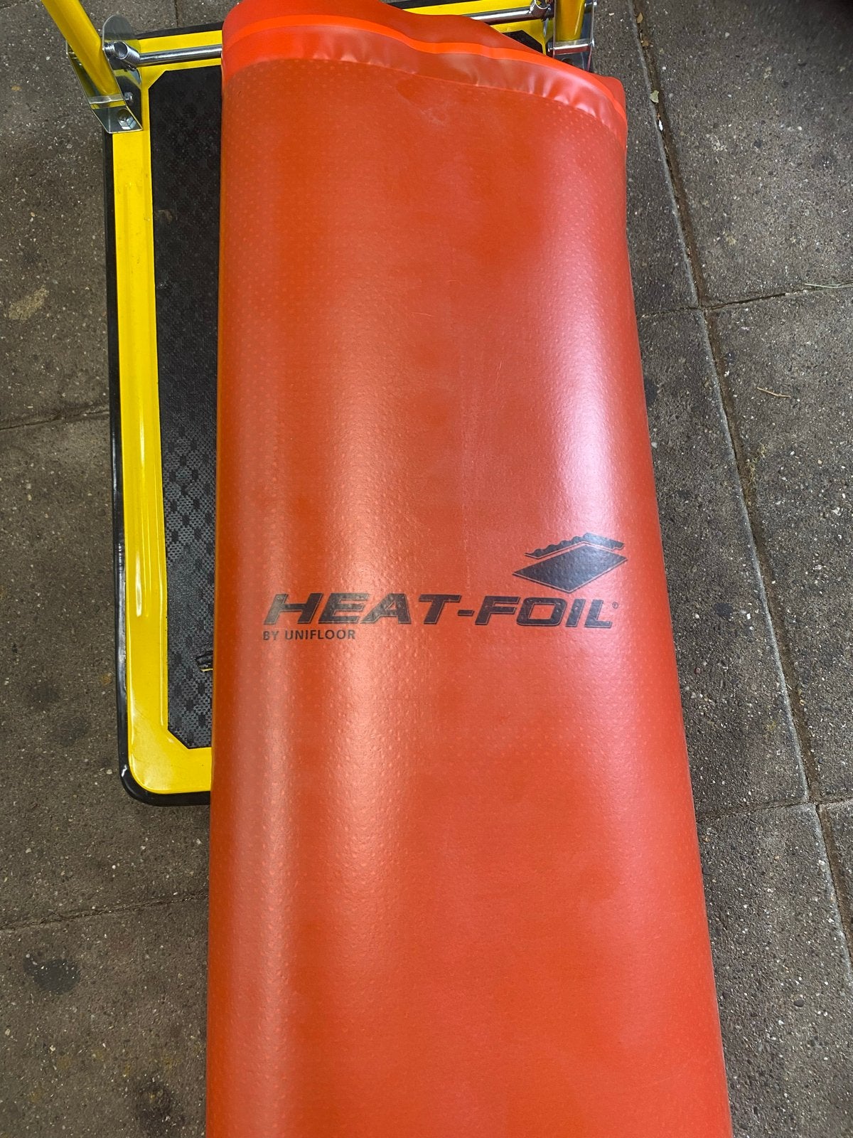 Heat-Foil by Unifloor ondervloer overschot 6 mtr, Doe-het-zelf en Verbouw, Isolatie en Afdichting, Overige materialen, Nieuw, 5 tot 10 m²