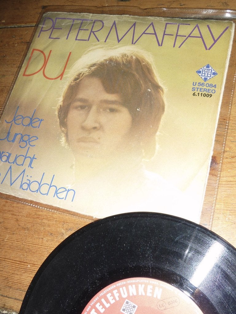PETER MAFFAY Du Jeder Junge Braucht Ein Mädchen 1970, Ophalen of Verzenden, Gebruikt, Pop