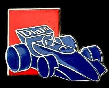 Dialo racewagen pin, Verzenden, Nieuw, Speldje of Pin