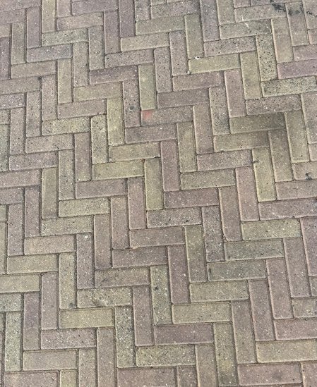 betonklinkers dikformaat 2.300m² genuanceerd BSS, BKK, Tuin en Terras, Ophalen, Gebruikt, Klinkers, 10 m² of meer