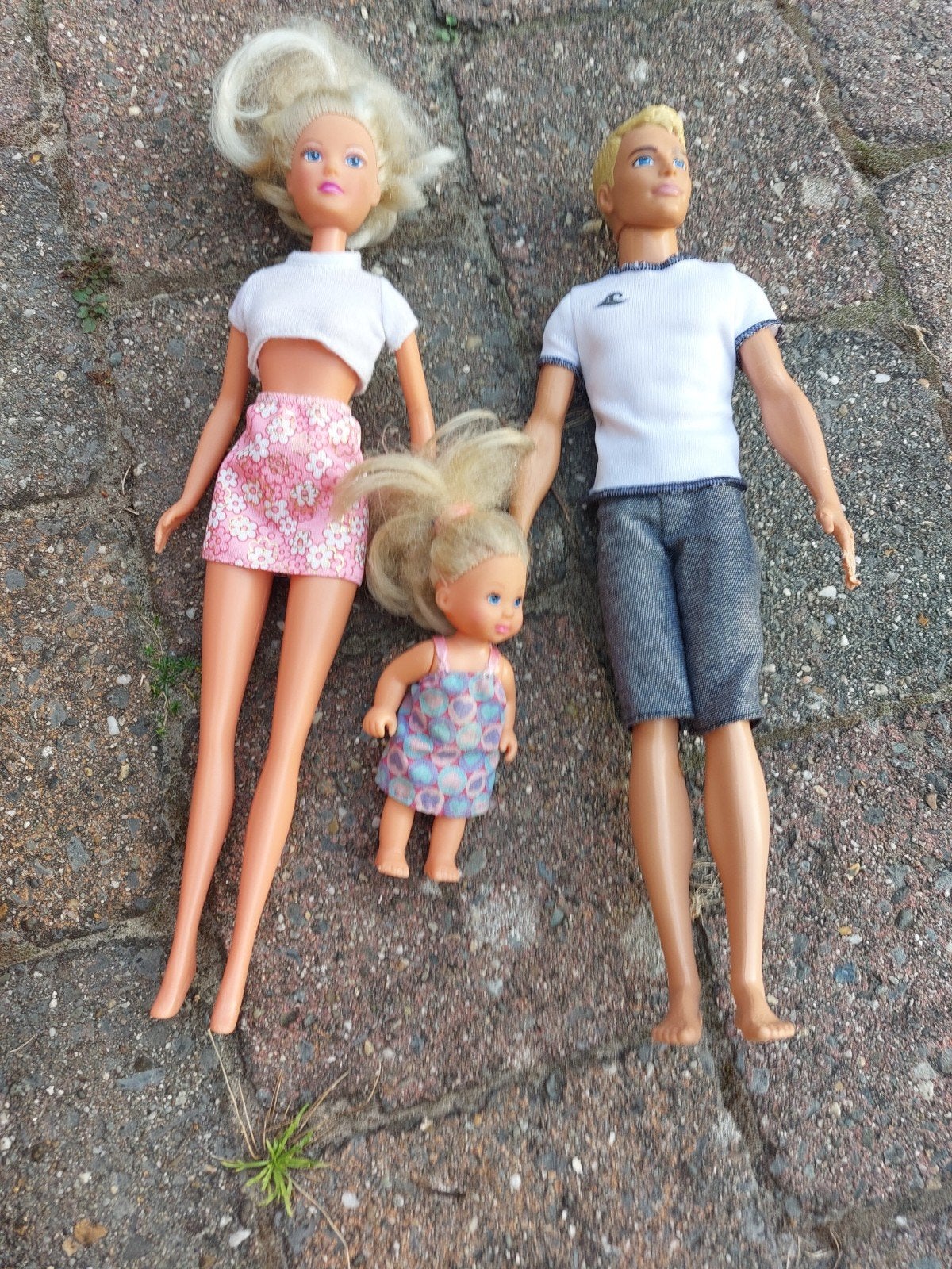 barbie Ken met vrouw en kind, Ophalen of Verzenden