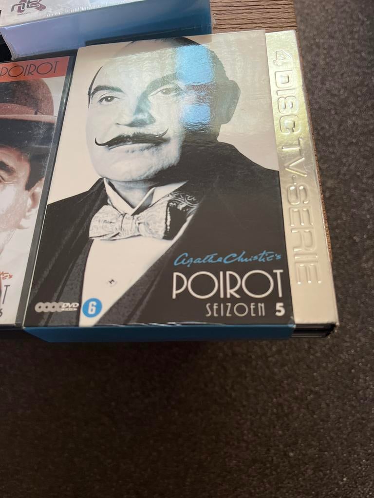 Agatha Christie's Poirot Seizoen 5 & 6 - 8 DVD's, Boxset, Drama, Ophalen of Verzenden, Zo goed als nieuw