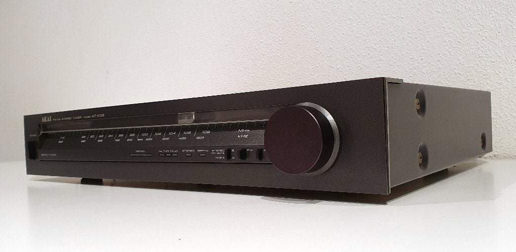 Analoge stereo tuner - Akai AT-K02, Ophalen of Verzenden, S, S, Analoog